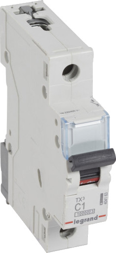Legrand 10 stk TX³ MCB automatsikring C1 1P 1M 10/10kA