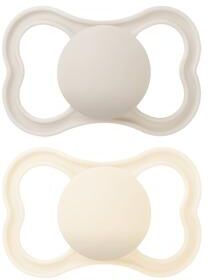 MAM Air Natural Rubber Nøytral 6 16 mnd.   2 stk.