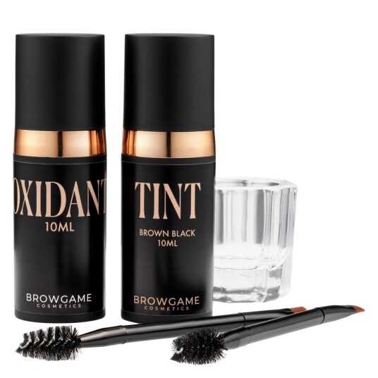 Browgame Lash And Brow Tint Brown Black 20ml Browgame Lash And Brow Tint Brown Black 20ml