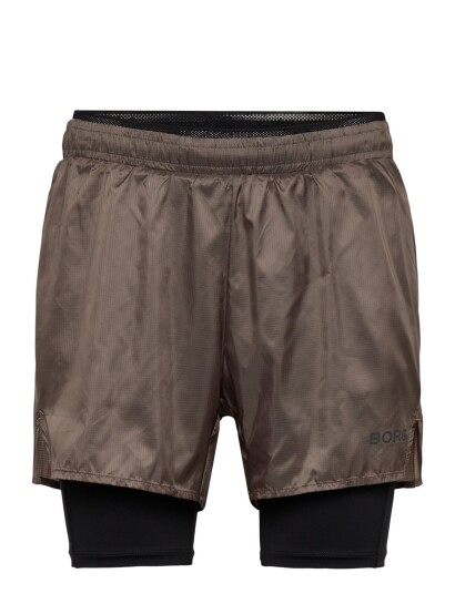 Björn Borg Borg Performance Shorts 2 In 1 Brown S Björn Borg Borg Performance Shorts 2 In 1 Brown S