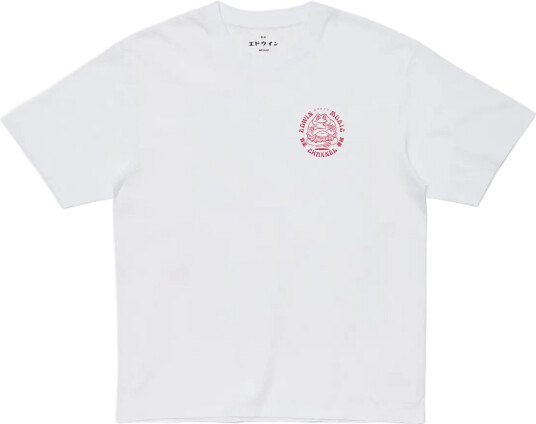 Edwin Edwin Music Channel T Shirt   White/Red   White   L