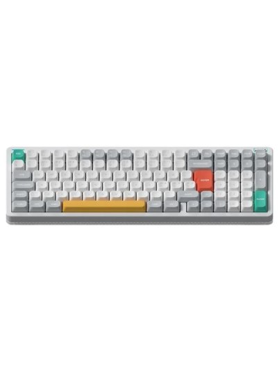 NuPhy Halo96 V2 Gamingtastatur Trådløs Ionic White med Raspberry Brytere NuPhy Halo96 V2 Gamingtastatur Trådløs Ionic White med Raspberry Brytere