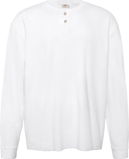 Levi"s® Ls Rlx Button Henley Bright Wh WHITES S