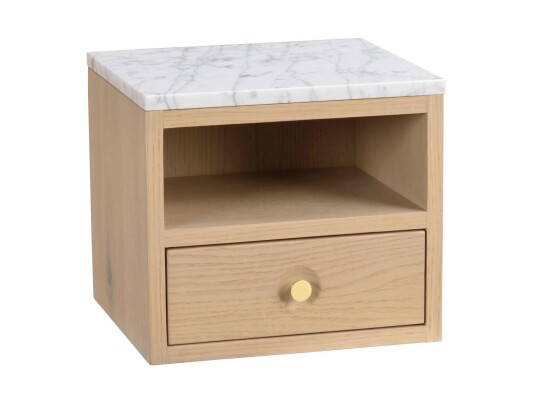 Rowico Home Whitmore kommode/nattbord Hvitpigmentert 28 x 25 cm Hvit Rowico Home Whitmore kommode/nattbord Hvitpigmentert 28 x 25 cm Hvit