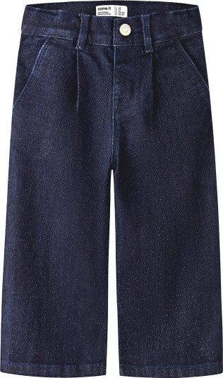 Name It Jeans   NmfRose   Bred   Glitter   Dark Blue Denim   Name It   1½ år (86)   Jeans Blå Marineblå