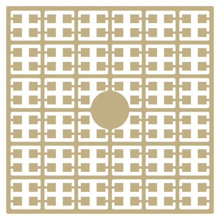 Pixelhobby Midi perler 310 Beige 2x2mm 140 piksler