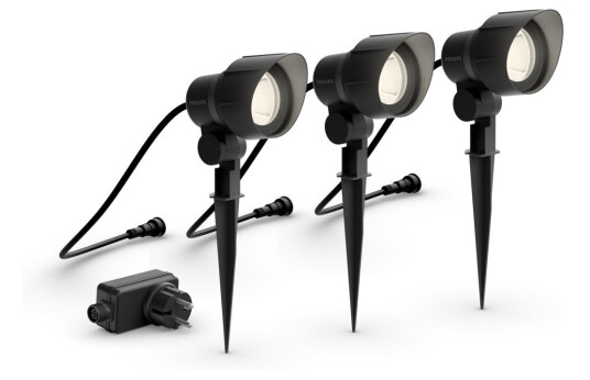 Philips GardenLink LV Spot sett for hagebelysning 24W 3-pakning