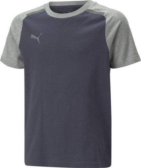 PUMA T skjorte teamCUP Casuals Blå/Grå Barn størrelse 152 cm