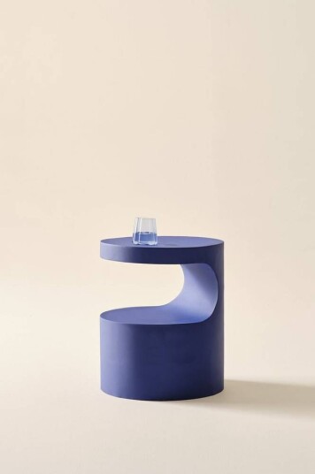 PICTON sidebord ø 40 cm Blue