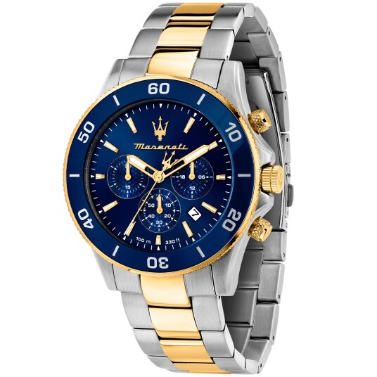 Maserati Competizione R8873600006 - Herre - 43 mm - Analog - Kvarts urverk - Mineralglas