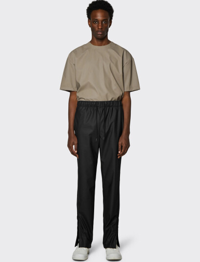 Rains Rain Pants Slim W3 - Black - XL Rains Rain Pants Slim W3 - Black - XL