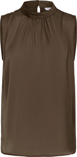Saint Tropez Aileensz Top   Brown   XL