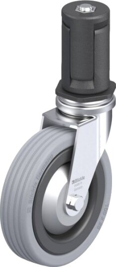 Blickle 856344 Lra-Vpa 100K-Fa-Er05 Hjul, Hjuldiameter 100 Mm, Bæreevne Maks. 70 Kg, 1 Stk