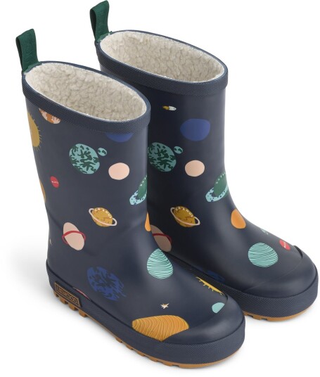 LIEWOOD Mason  Fôrede Gummistøvler Universe/Classic Navy 22
