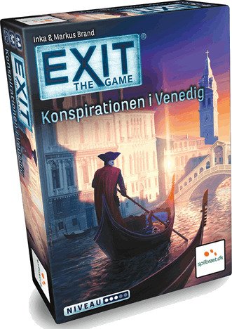EXIT 17 Konspirationen i Venedig Brettspill Dansk