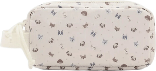 Mango Dog Print Pouch Beige ONE SIZE Mango Dog Print Pouch Beige ONE SIZE