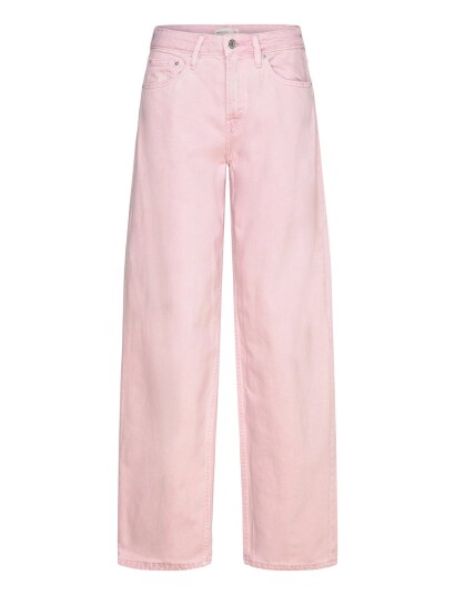 Gina Tricot Baggy Crush Tall Jeans Pink 34