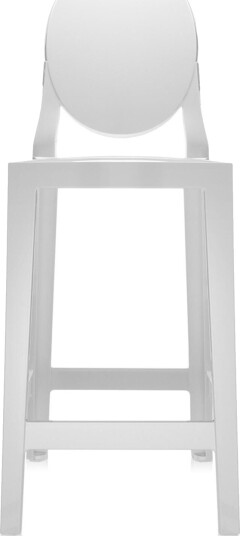 Kartell One More Barkrakk H65 Blank Hvit