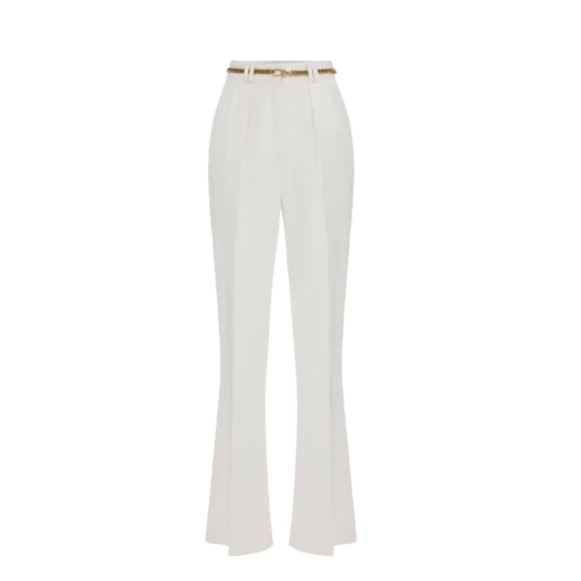 Elisabetta Franchi Dame Bukser Hvit M
