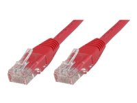 MicroConnect - Nettverkskabel - RJ-45 (hann) til RJ-45 (hann) - 2 m - UTP - CAT 6 - rød