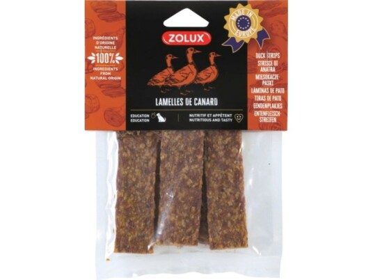Zolux Zolux Naturlig Godbit For Hunder Andestrips 100G
