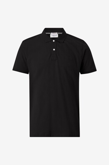 Lindbergh Pologenser Polo Tee S/S Svart Lindbergh Pologenser Polo Tee S/S Svart