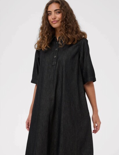 Culture Cuwinnie Arpa Dress Black M Culture Cuwinnie Arpa Dress Black M
