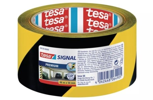 Tesa 58131-00000-01 66 M Rød Hvid 50 Mm