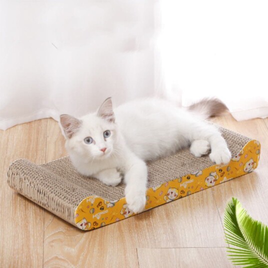 Klorebrett Til Katt Gul 45X23Cm