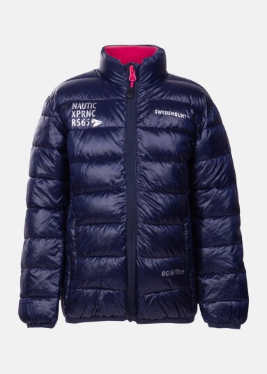 Nautic Light Jacket Infant Navy/Fresh Pink 90 Vinterjakker Nautic Light Jacket Infant Navy/Fresh Pink 90 Vinterjakker