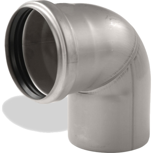 12 stk ACO 110 mm 87° rustfritt stål syrebestandig avløpsbøy AISI 316 12 stk ACO 110 mm 87° rustfritt stål syrebestandig avløpsbøy AISI 316