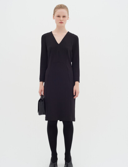 InWear Pannieiw Fitted Dress - Black - XS
