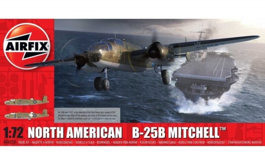 Airfix 1/72 North American B-25B Mitchell (Doolittle Raid)