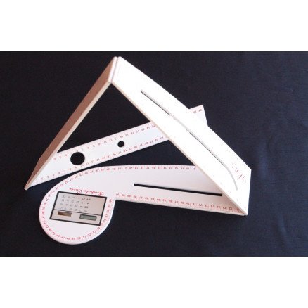 U Dazzle Fashion U Dazzle Multifunksjonelt Design Mode Linjal Foldbar