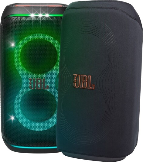 JBL PartyCover 120 høyttalerdeksel i svart polyester JBL PartyCover 120 høyttalerdeksel i svart polyester