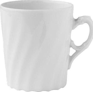 Porsgrund Bogstad Hvitt Kopp 13cl