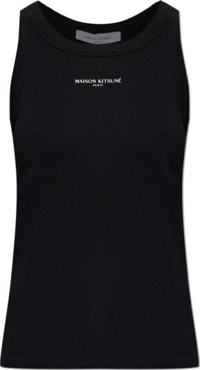Maison Kitsuné Dame Topper Svart L,