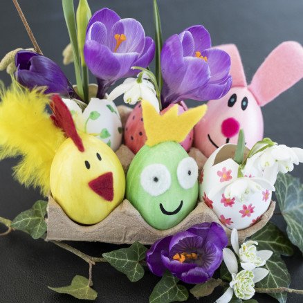 Morsom påskedekorasjon av Rito Krea DIY Påskepynt Morsom påskedekorasjon av Rito Krea DIY Påskepynt