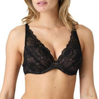 Marie Jo BH Cyrile Padded Plunge Bra Svart B 90 Dame