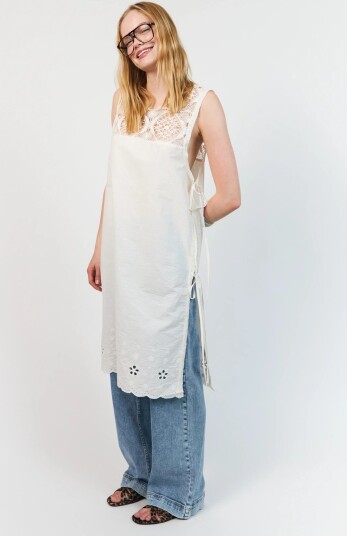 Lollys Laundry Belloll Top Long Sl White XXL Lollys Laundry Belloll Top Long Sl White XXL