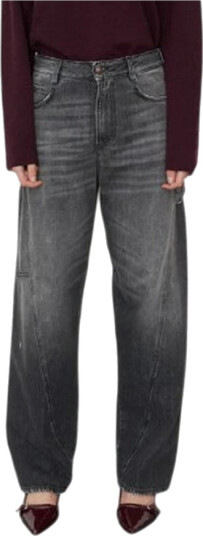 (+) People Dame Jeans Grå W30, (+) People Dame Jeans Grå W30,