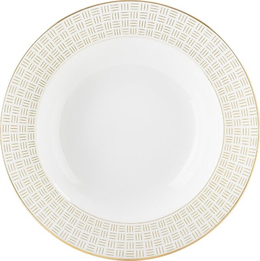Porsgrunds Porselænsfabrik Porsgrund Porselænsfabrik Vivienne Gull Dyp Tallerken 23cm