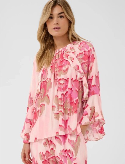 Saint Tropez Pollyanasz Blouse Pink M Saint Tropez Pollyanasz Blouse Pink M