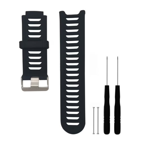 INF Klokkereim av silikon Garmin Forerunner 910XT