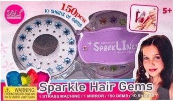 4 Girlz Hårpyntemaskin m/speil 4 Girlz Hårpyntemaskin m/speil