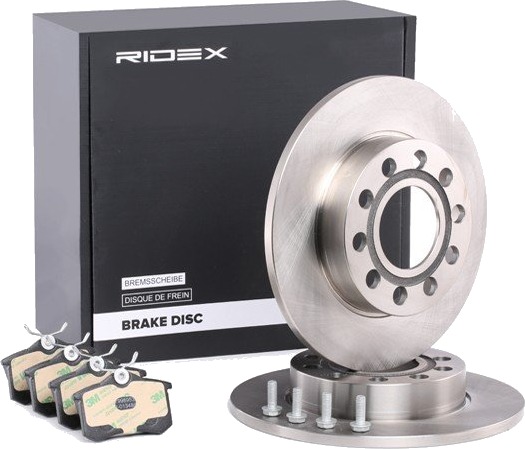 Bremseskiver og -klosser RIDEX 3405B0244