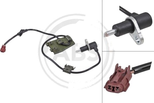 Sensor, ABS A.B.S. 31930