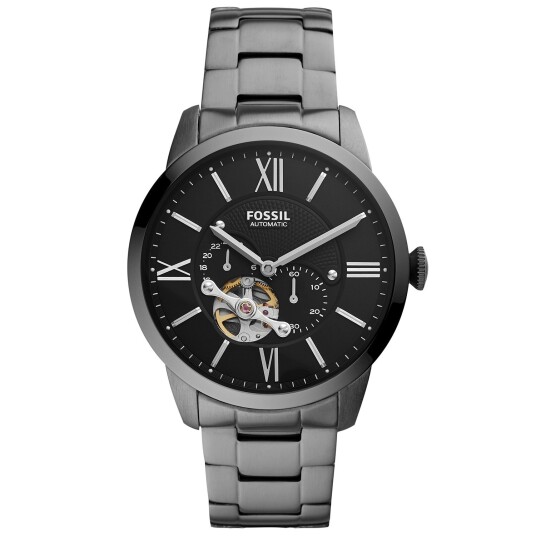 Fossil Townsman Automatic ME3172 - Herre - 44 mm - Analog - Automatisk - Mineralglas Fossil Townsman Automatic ME3172 - Herre - 44 mm - Analog - Automatisk - Mineralglas