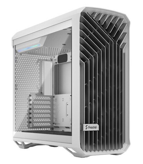 Fractal Design Torrent - White TG Clear Tint Hvit Fractal Design Torrent - White TG Clear Tint Hvit