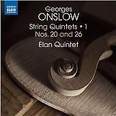 MediaTronixs Georges Onslow : Georges Onslow: String Quintets Nos. 20 and 26 - Volume 1 CD Pre-Owned